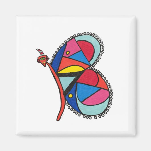 美しい生き物 マグネット (正面)