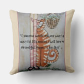 美しい生命 クッション (裏面)