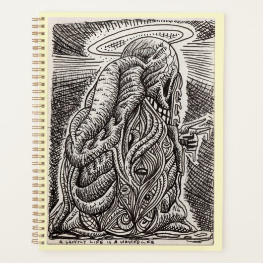 美しい生活は無駄な生活だ プランナー手帳 (正面)