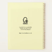 美しい生活は無駄な生活だ プランナー手帳 (裏面)