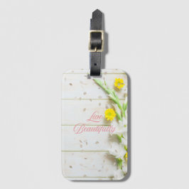 美しい生活を送る。 ラゲッジタグ