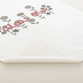 美しい生活（ハヤットジャミラ）アラビア語アート シェルパブランケット (3/4)