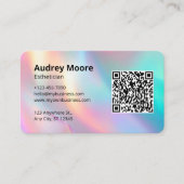 美しい産業エステティシャン 名刺 (正面)