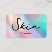 美しい産業エステティシャン 名刺 (裏面)