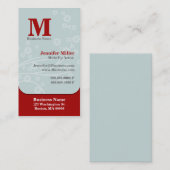 美しい用名刺及びスパサロン 名刺 (正面/裏面)