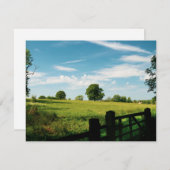 美しい田園風景のポスター (正面/裏面)