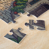 美しい町ジグソーパズル ジグソーパズル (側面)