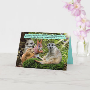 美しい癒しの聖書 エレミヤ書30:17 カード