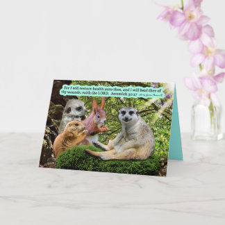 美しい癒しの聖書 エレミヤ書30:17 カード