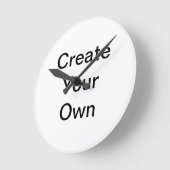 美しい白あなたのイメージはこちら壁時計 ラウンド壁時計 (傾斜)