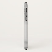 美しい白いアラビアの馬の駆け馬 Case-Mate iPhoneケース (裏面/左)