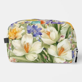 美しい白いクロキュース、オロсフル春の花 ドップキット