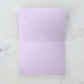 美しい白いドイツのシェパードハッピーイースター カード (内部)