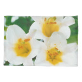 美しい白いユリ – Lilium candidum 枕カバー (裏面)