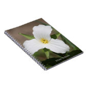 美しい白い兆 ノートブック (右側)