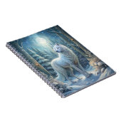 美しい白い狼 ノートブック (右側)