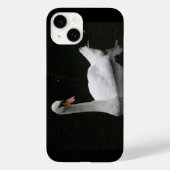 美しい白い白鳥 Case-Mate iPhoneケース (裏面)