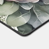 美しい白い花 デスクマット (コーナー)