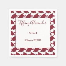 美しい白とブルゴーニュの卒業