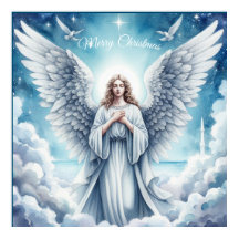 美しい白の守護天使