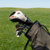 美しい白シベリアのハスキー犬 ゴルフヘッドカバー (インサイチュ)