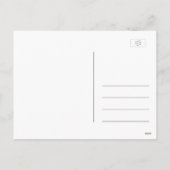 美しい白デイジーの花happy holidaysフローラ シーズンポストカード (裏面)