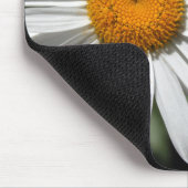 美しい白デイジーの花happy holidaysフローラ マウスパッド (コーナー)