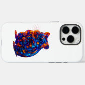 美しい白熱［赤熱］光を放つハムスターアート Case-Mate iPhoneケース (裏面 (横))