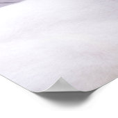 美しい白猫 ポスター (角)