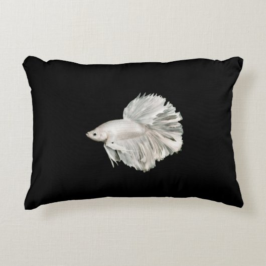 美しい白身魚 アクセントクッション (正面)