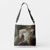 美しい白馬の夢 クロスボディバッグ (裏面)