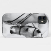 美しい白馬の頭部 Case-Mate iPhoneケース (裏面(横))