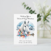 美しい白馬オンファームクリスマス シーズンポストカード (スタンド正面)