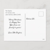 美しい白馬オンファームクリスマス シーズンポストカード (裏面)