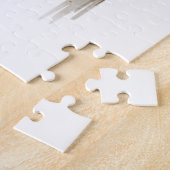 美しい白馬オンファームクリスマス ジグソーパズル (側面)