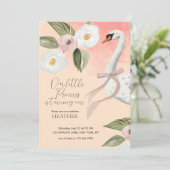 美しい白鳥のプリンセス 魔法の初誕生日 招待状 (スタンド正面)