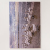 美しい白鳥の朝のパズル ジグソーパズル (縦)