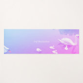 美しい白鳥湖 ヨガマット (正面(横))