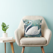 美しい白鳥 クッション (椅子)