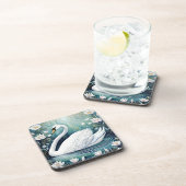 美しい白鳥 コースター (右側)