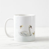 美しい白鳥 コーヒーマグカップ (左)