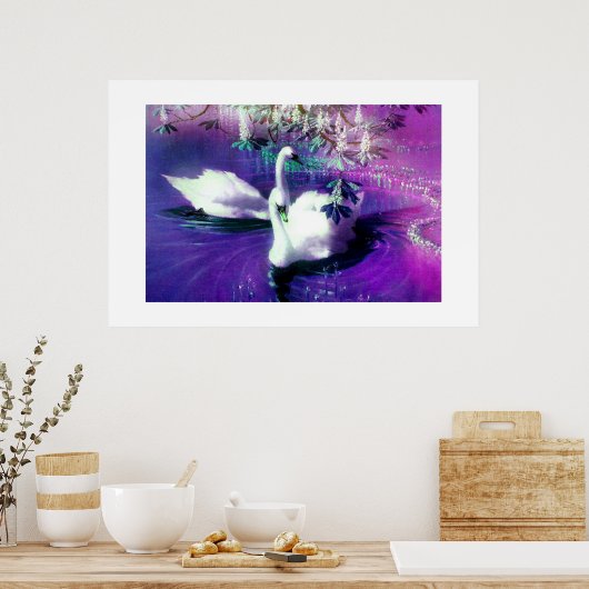 美しい白鳥 ポスター (キッチン)