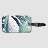 美しい白鳥 ラゲッジタグ (正面横)