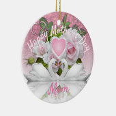 美しい白鳥 – 母の日 セラミックオーナメント (右)