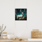 美しい白鹿 ポスター (キッチン)