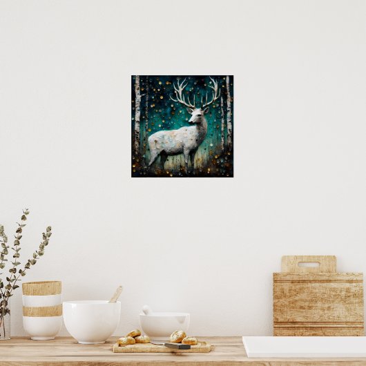 美しい白鹿 ポスター (キッチン)