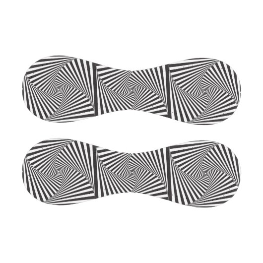 美しい白黒の渦巻き状の視覚 野球ボール (パネル)