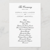 美しい白黒フラットプログラム プログラム (正面)