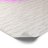 美しい白Ethereal水色の鳩 ポスター (角)