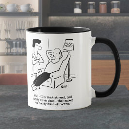 美しい皮膚深い マグカップ